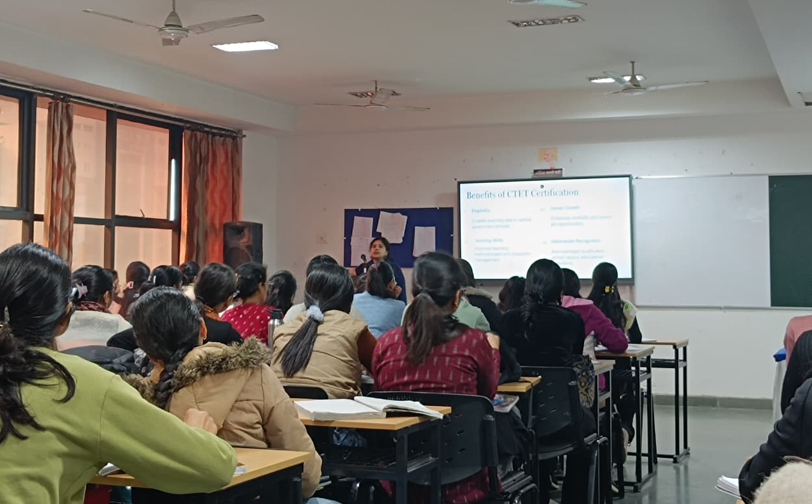 Session on CTET preparation for B.Ed. students    
