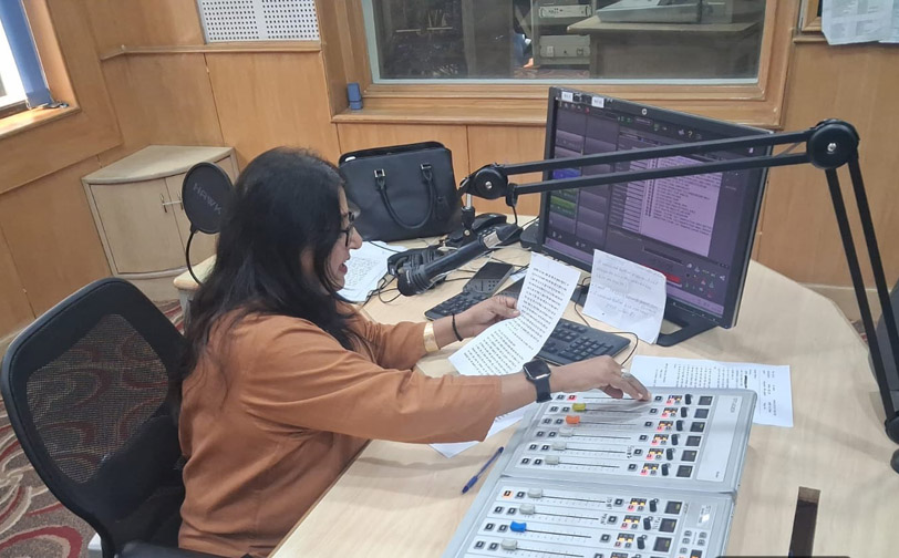 Visit to Akashwani Bhawan on 26th February 2026