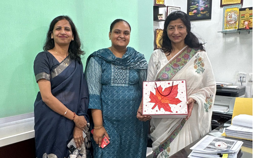 Students visited the Mother Dairy Plant 